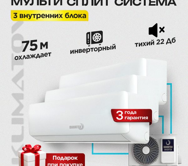 Мультисплит-системы – комфорт в кредит